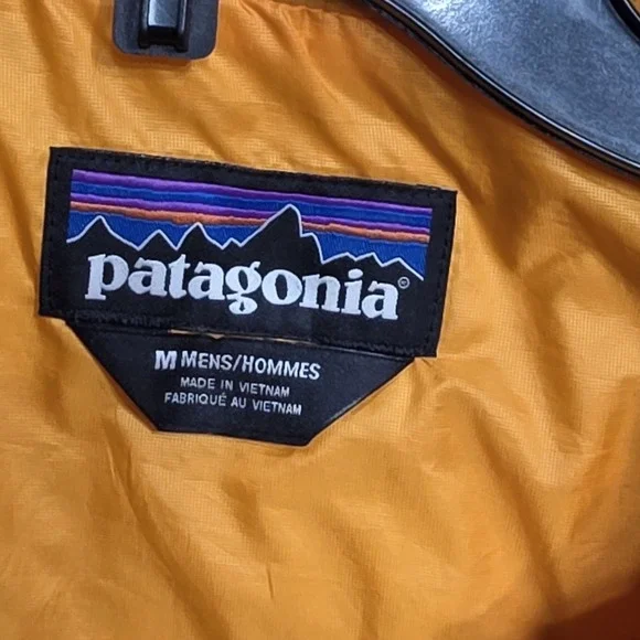 PATAGONIA Men's Sz Medium Nano Puff Puffer Jacket Bright Orange Primaloft 84212 - Picture 5 of 10